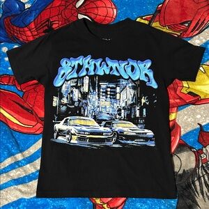 8thWNDR Streetwear Race Cars Graphic Tee